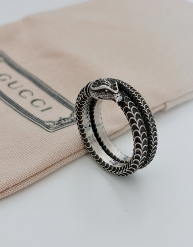 Gucci anello serpente pre own - serpente, pre-own