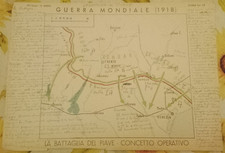 79° Corso II Anno - Storia Tavola XX La Battaglia del Piave - Concetto Operativo