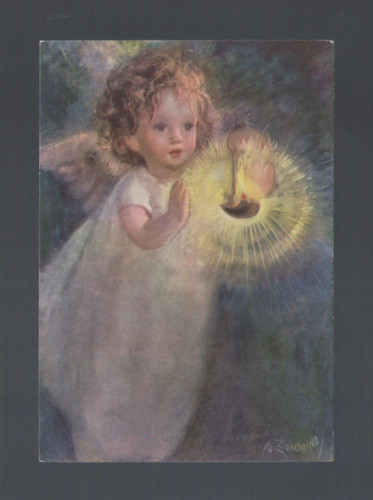 Cartolina zandrino la - la, luce