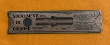 REGOLO CALCOLATORE SLIDE RULE SOCIETÀ ANONIMA STABILIMENTI DI DALMINE