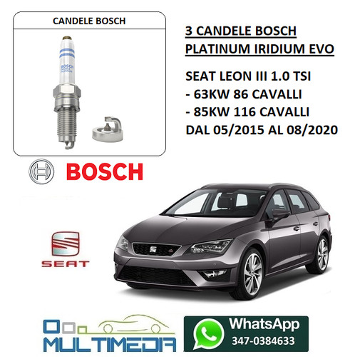 Candele bosch platinum - 3,
