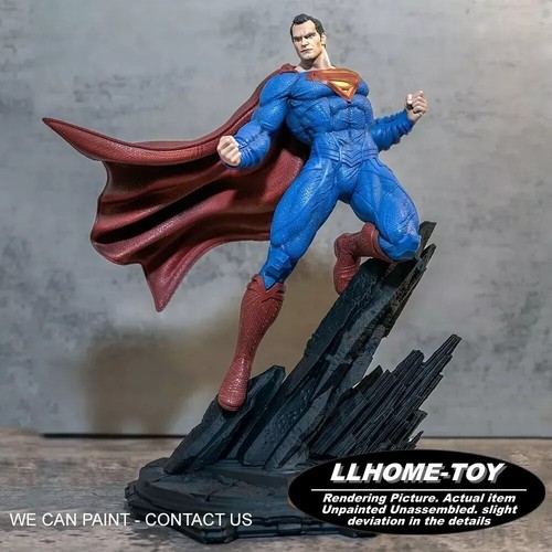 Modellino man steel super - man,
