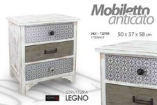 Mobiletto anticato struttura - mobiletto,