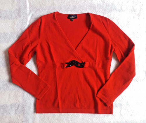 Luisa spagnoli maglione rosso - luisa,