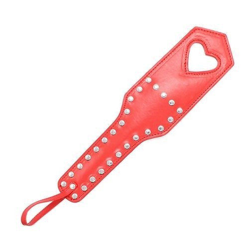 Paletta heart paddle red - , per