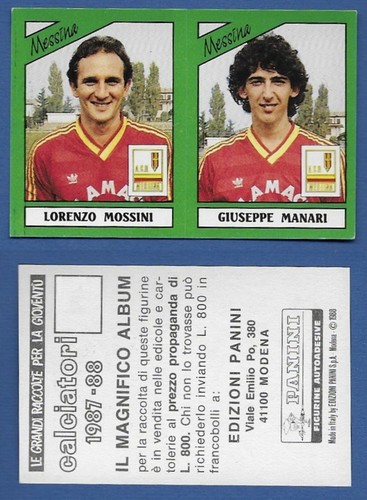 Figurina calciatori panini - figurina,