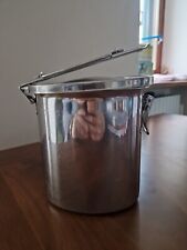 PORTAVIVANDE IN ACCIAIO CON SCOMPARTO H. 14 Cm Ovale