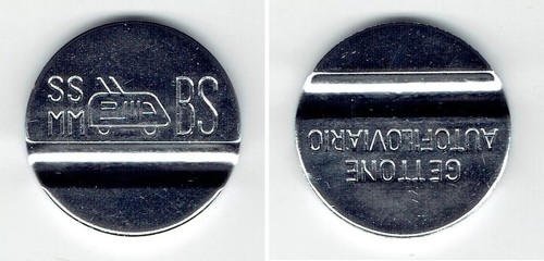 Gettone autofiloviario brescia - autofiloviario,