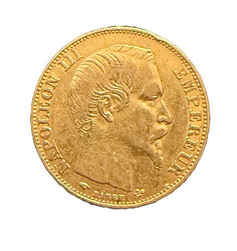 Francia 1856 oro franchi - 1856,