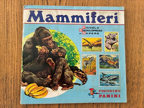 Album panini mammiferi 1976 - album,