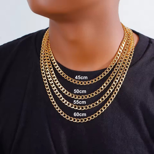 Collana uomo acciaio - collana,