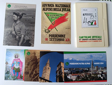 serie di 6 cartoline 87 °