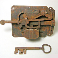 Rarissima grande serratura del