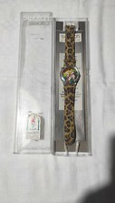 NUOVA SWATCH WATCH RARE VINTAGE OONGAWAH! TARZAN GK193 1995 1994 LEOPARDATO