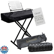 Clairevoire Cover per Pianoforte Digitale, Cover per Tastiera Pianoforte -Protettiva