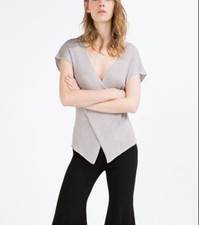 ZARA Gilet Donna in Maglia