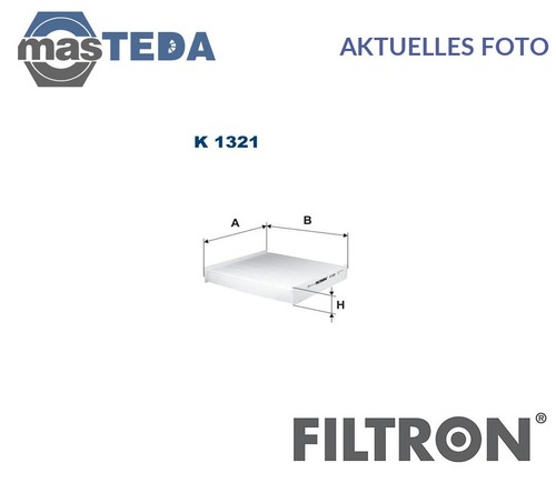 K1321 interior filter pollen - k1321,