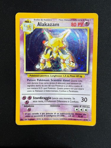 Pokemon alakazam 102 set - alakazam,