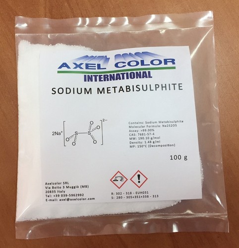 Sodio metabisolfito 100 - sodio,