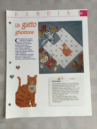 Schema punto croce bambini - croce, un