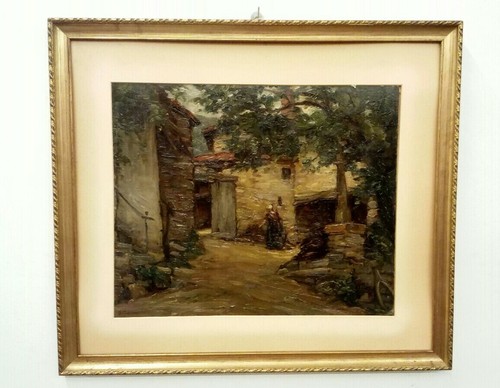 Dipinto olio supporto - olio,