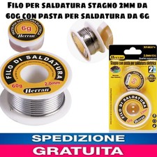 Filo per saldatura stagno 2mm