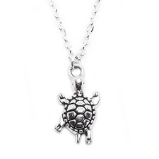 Collana tartaruga argento - collana,