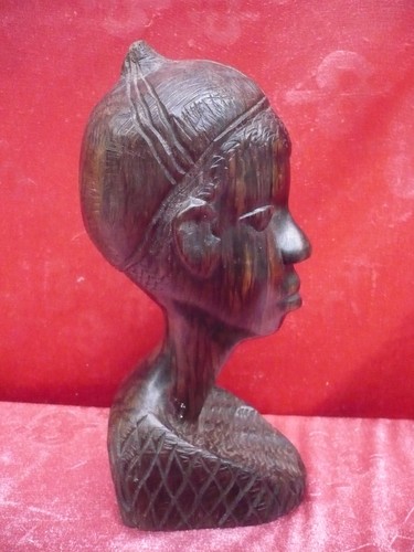 Vecchio figura legno - in,