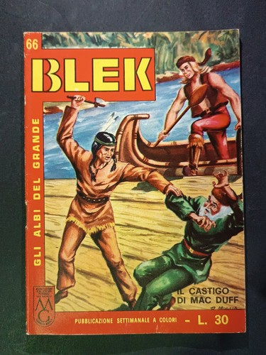 Fumetto grande blek - grande, f.to