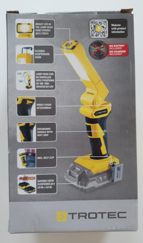 Trotec lampada lavoro - lampada, da