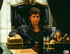 AL PACINO SIGNED SCARFACE TONY