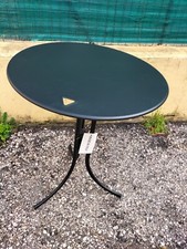 Tavolino pieghevole nero