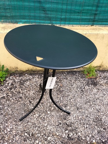Tavolino pieghevole nero