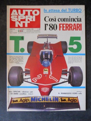Autosprint 1979 ferrari t5 - 48,
