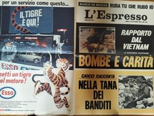 ESPRESSO 1967/39=VIETNAM=ANITA PALLENBERG=GIFFONE LGBT TRANSEX=CLAUDINE AUGER=