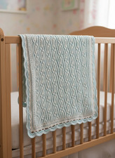 Copertina baby punto brioche