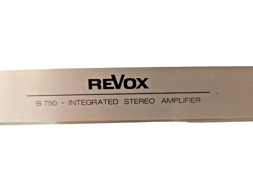 Revox b750 front - revox, cover