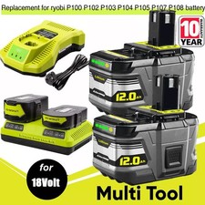 Per batteria Ryobi 18 V 12 Ah