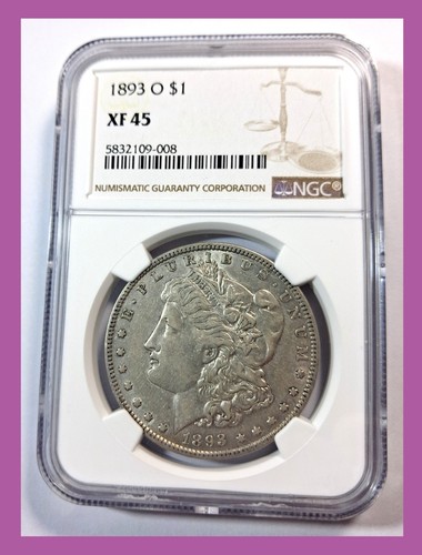 1893 raro dollaro morgan 1 - raro, $1