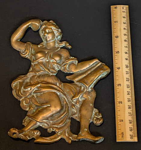 Antica targa bronzo - antica,