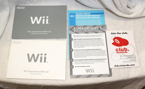Manuale nintendo wii 2009 - manuale,
