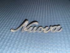 Targhetta Scritta Logo Alfa