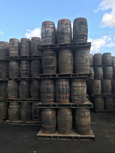 Botte legno per whisky e - in,