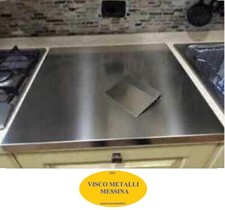  Spianatoia acciaio inox 18/10 per impastare stendere sfoglia pizza pane dolci 