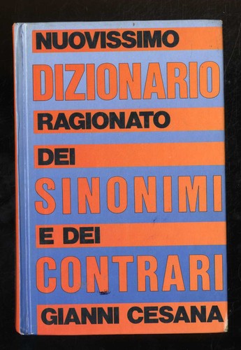 Dizionario ragionato dei