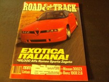 Road and Track May 1989