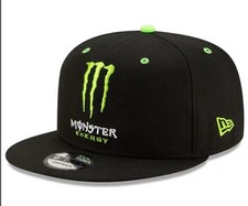 Cappello berretto baseball Monster Energy uomo casual ricamato regolabile tesa piatta