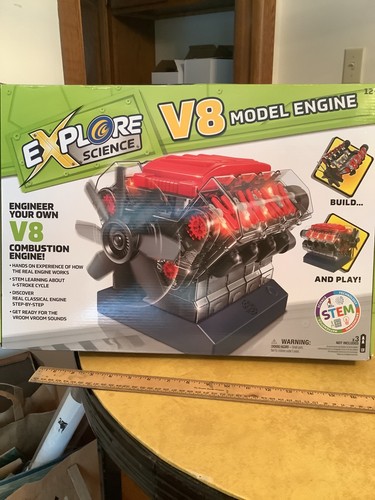 Kit modellino motore - motore, v8