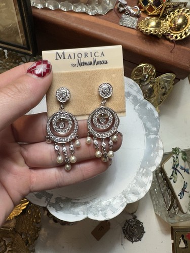 Orecchini vintage majorica - vintage,