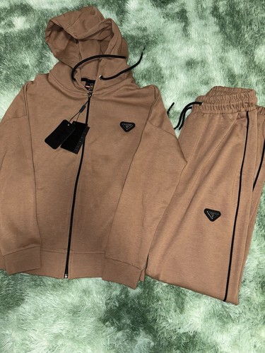 Prada tuta uomo beige - tuta,